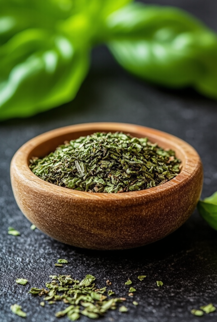 Bio Basilikum gerebelt 