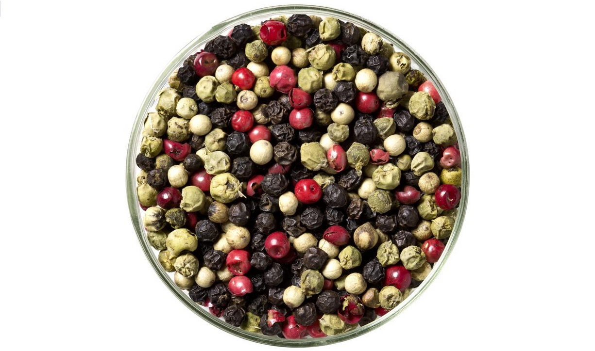 bio bunter pfeffer mit rosa beeren ganz