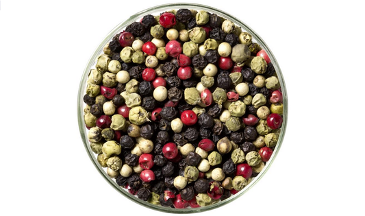 bio bunter pfeffer mit rosa beeren ganz