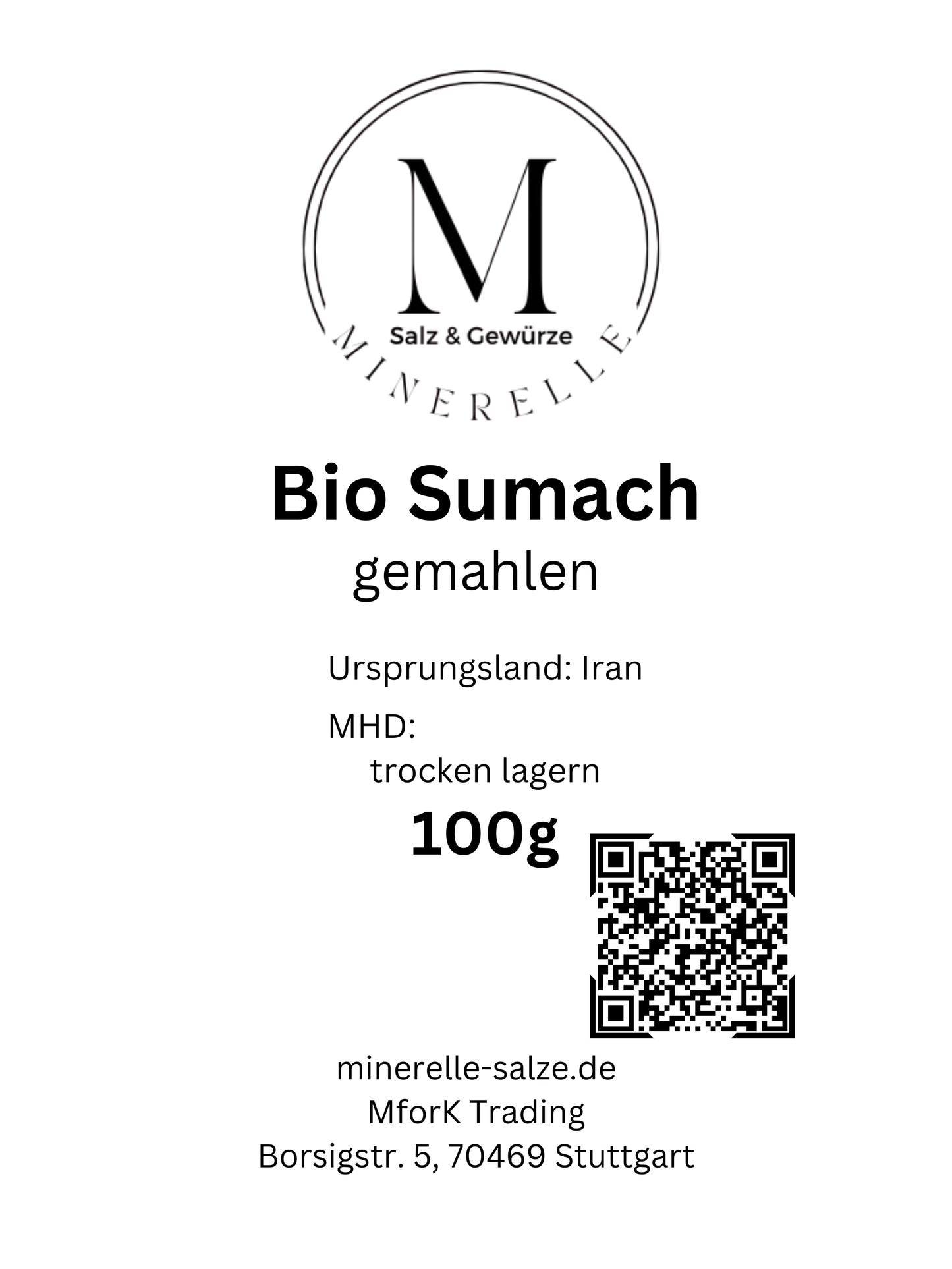 bio sumach gemahlen