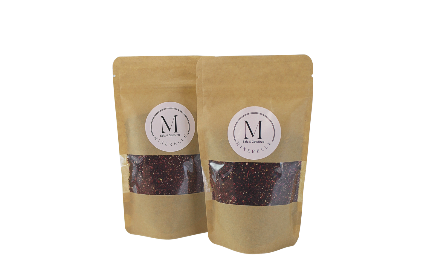 Bio Hibiskusblüten flocken wiederverschlissbarem standbeutel