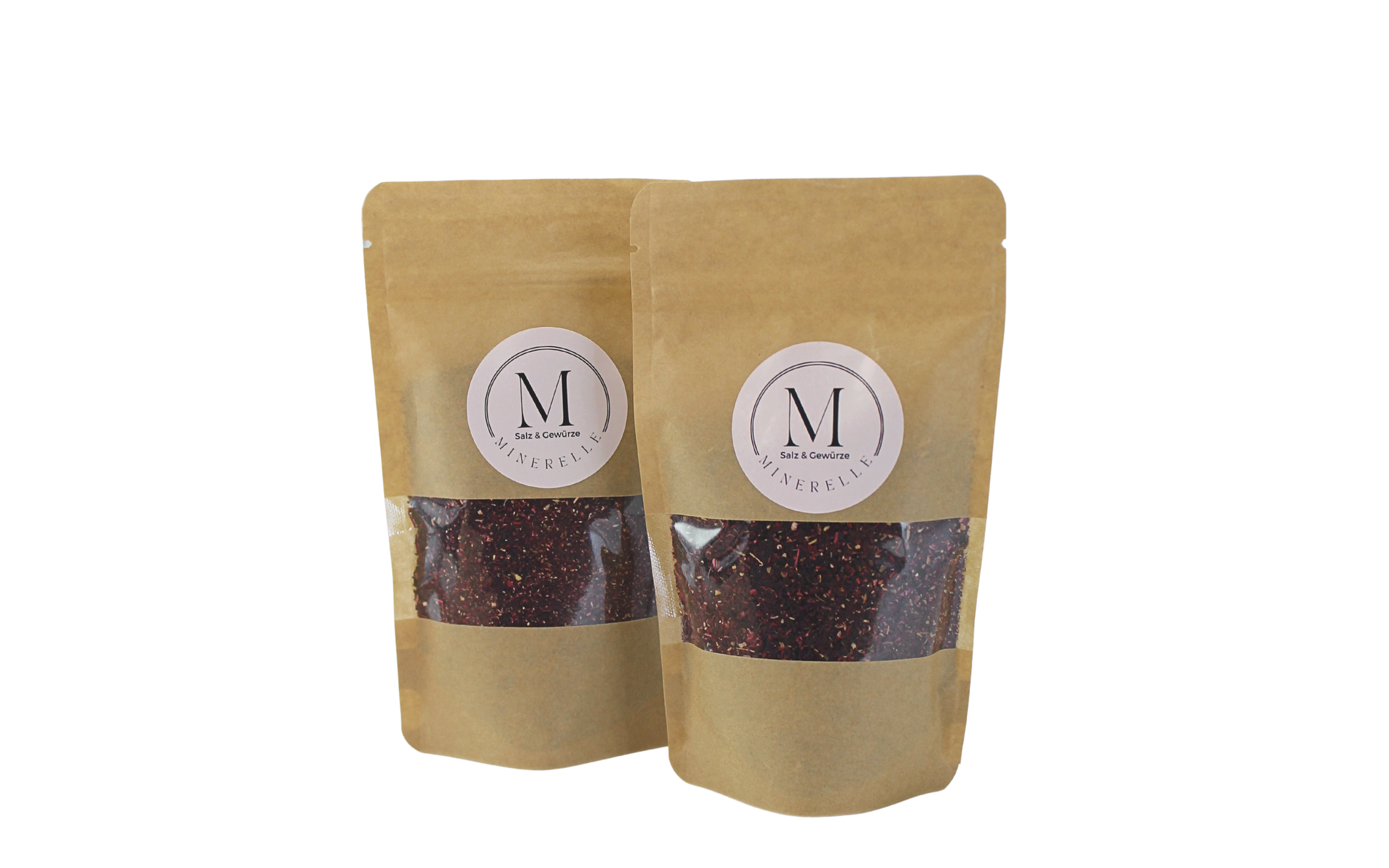 Bio Hibiskusblüten flocken wiederverschlissbarem standbeutel