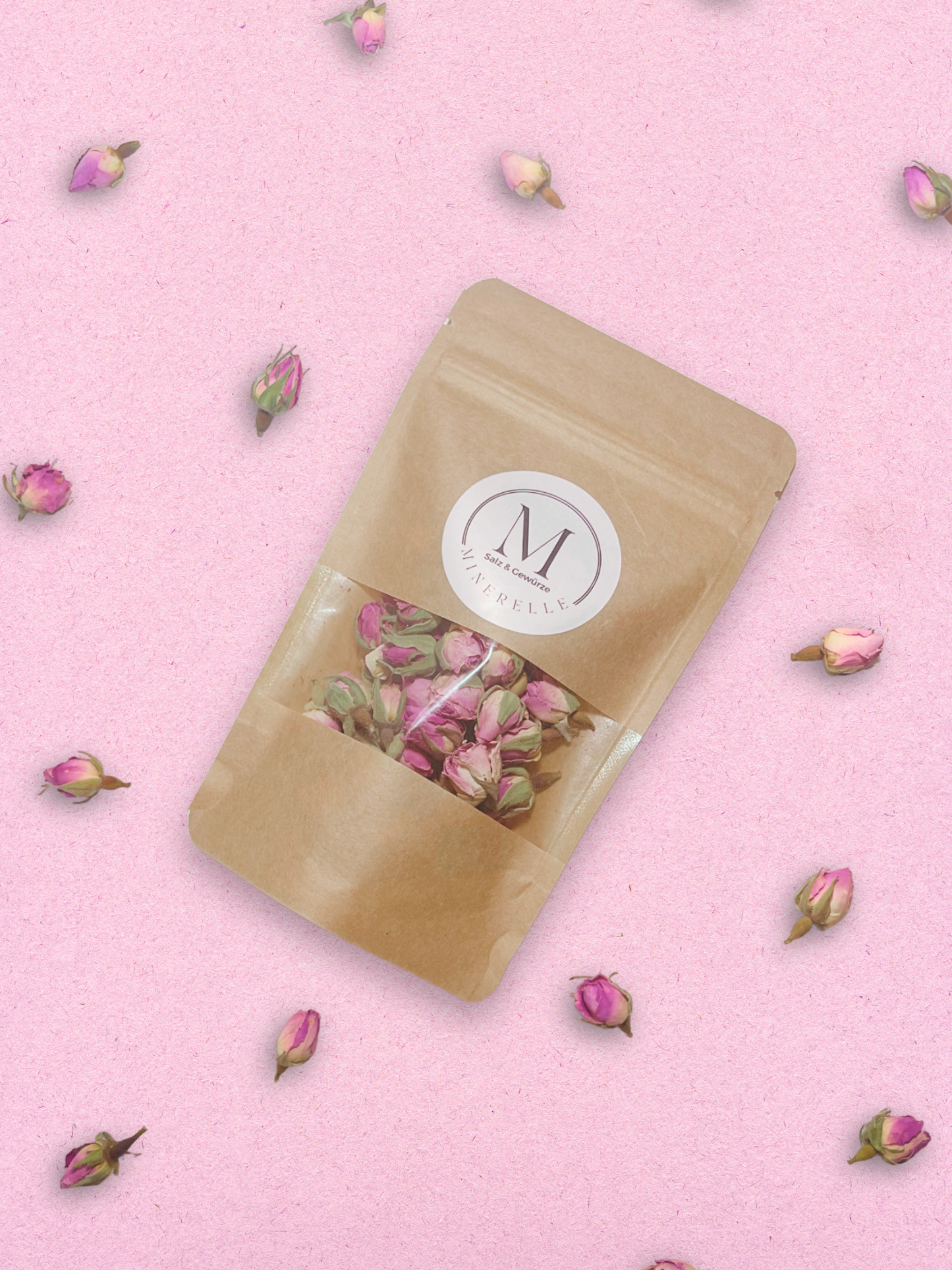 Rosenknospen getrocknet