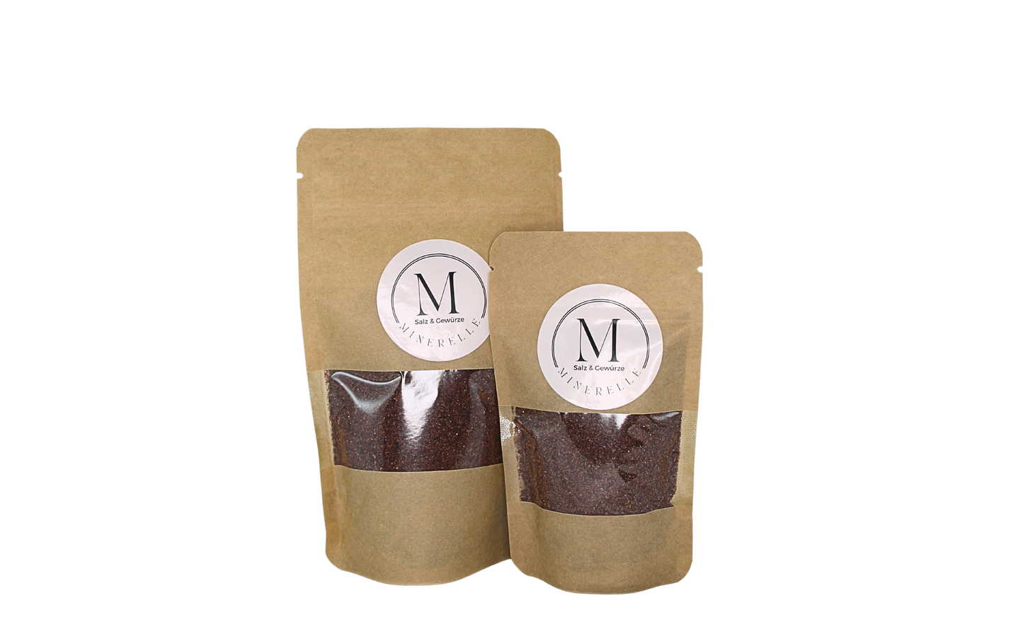 sumach im wiederverschliessbarem standbeutel 